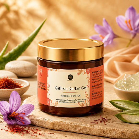 Saffron De-tan Gel
