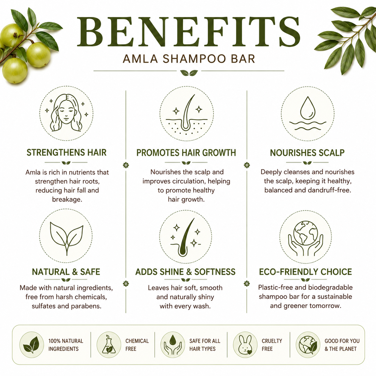 Amla Shampoo Bar