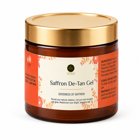 Saffron De-tan Gel