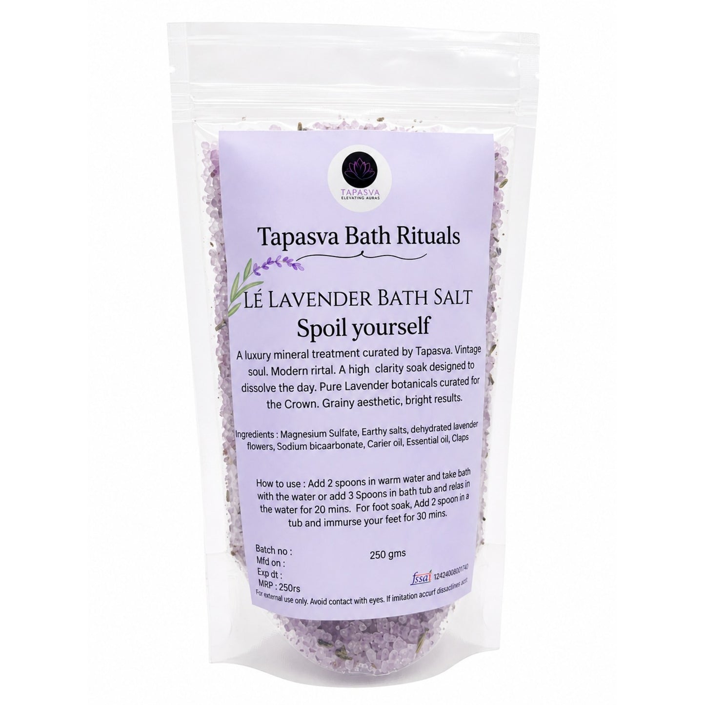 Le Lavender Bath Salt