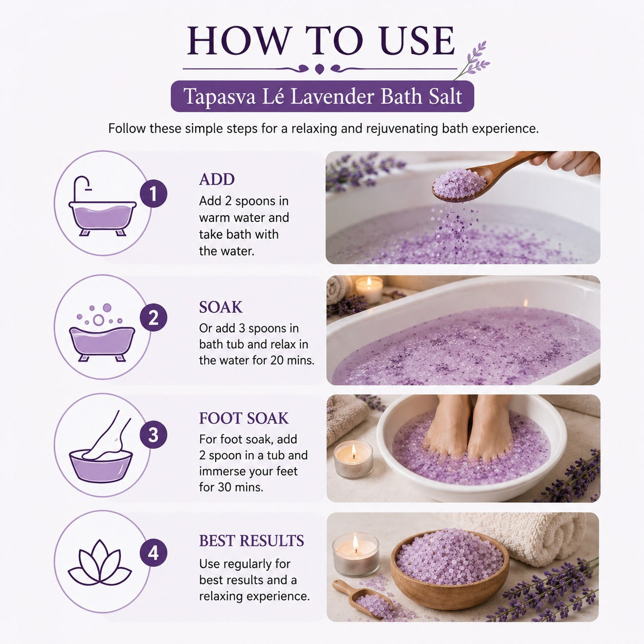 Le Lavender Bath Salt