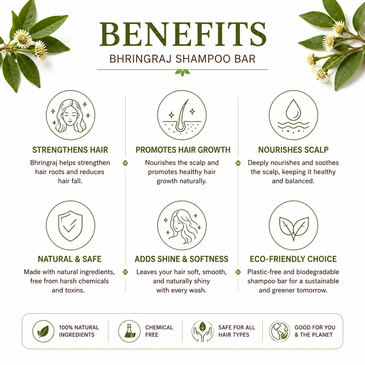Bhringraj Shampoo Bar