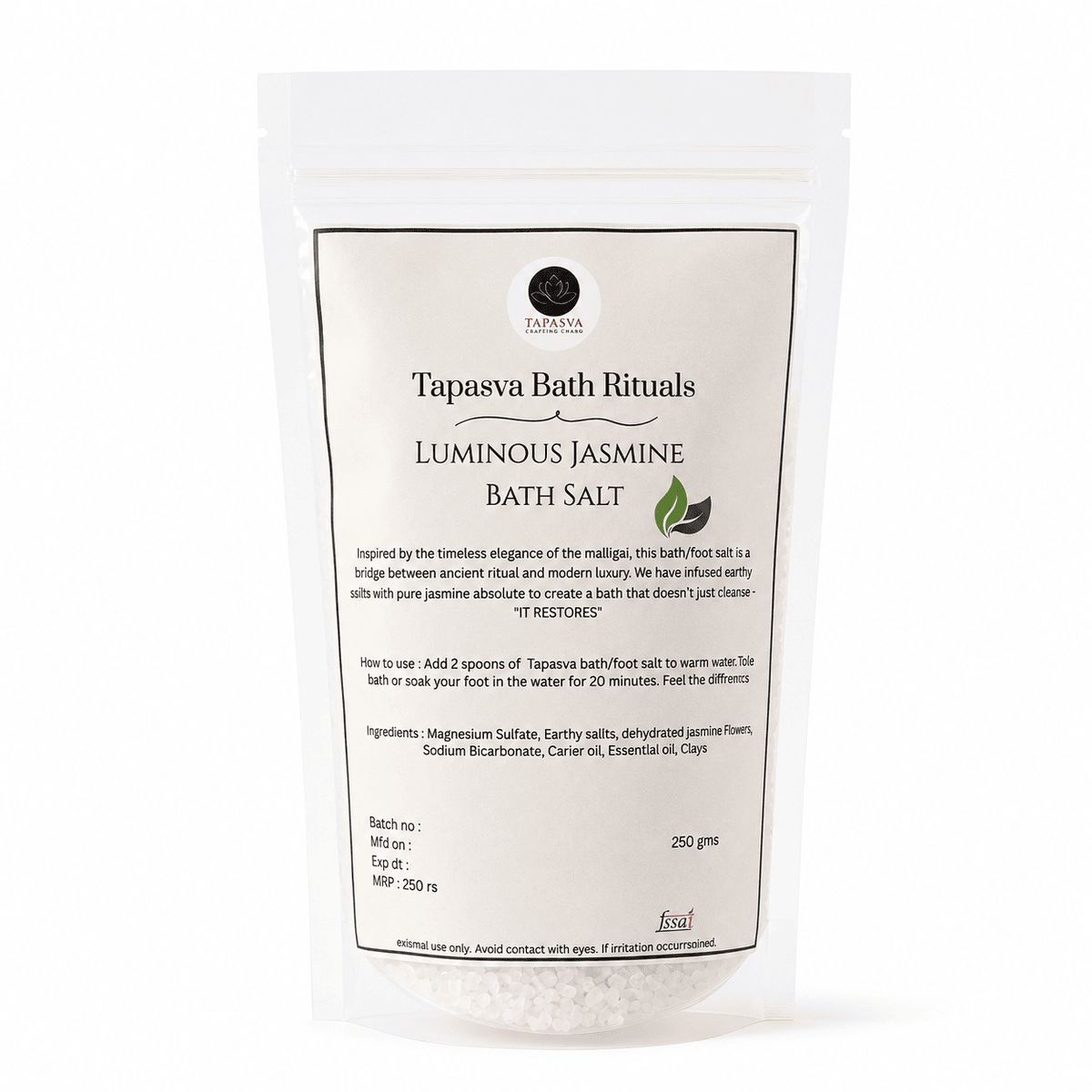 Luminous Jasmine Bath Salt
